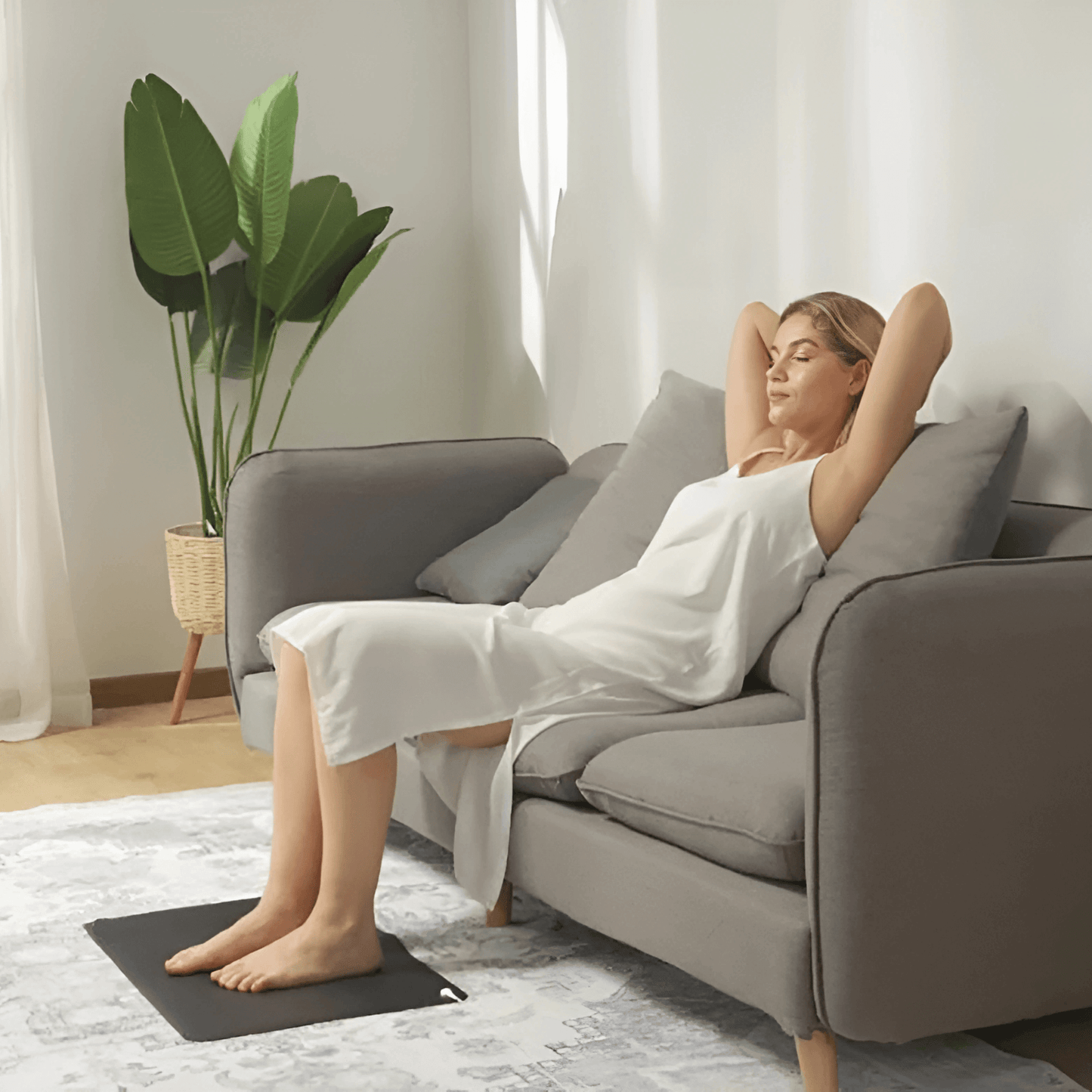 CLINT – Jordningsmatta för Bättre Sömn, Minskad Stress & Inre Balans