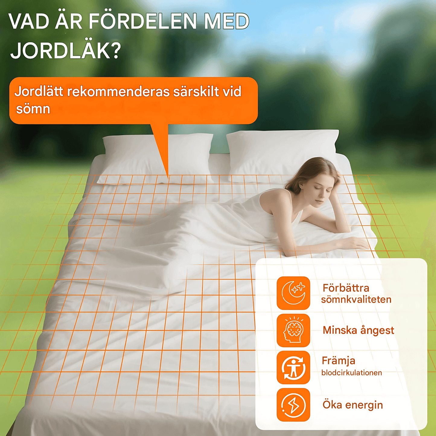 ALVAR – Jordande Lakan med Silverfiber & Organisk Bomull för Sömn och Energi