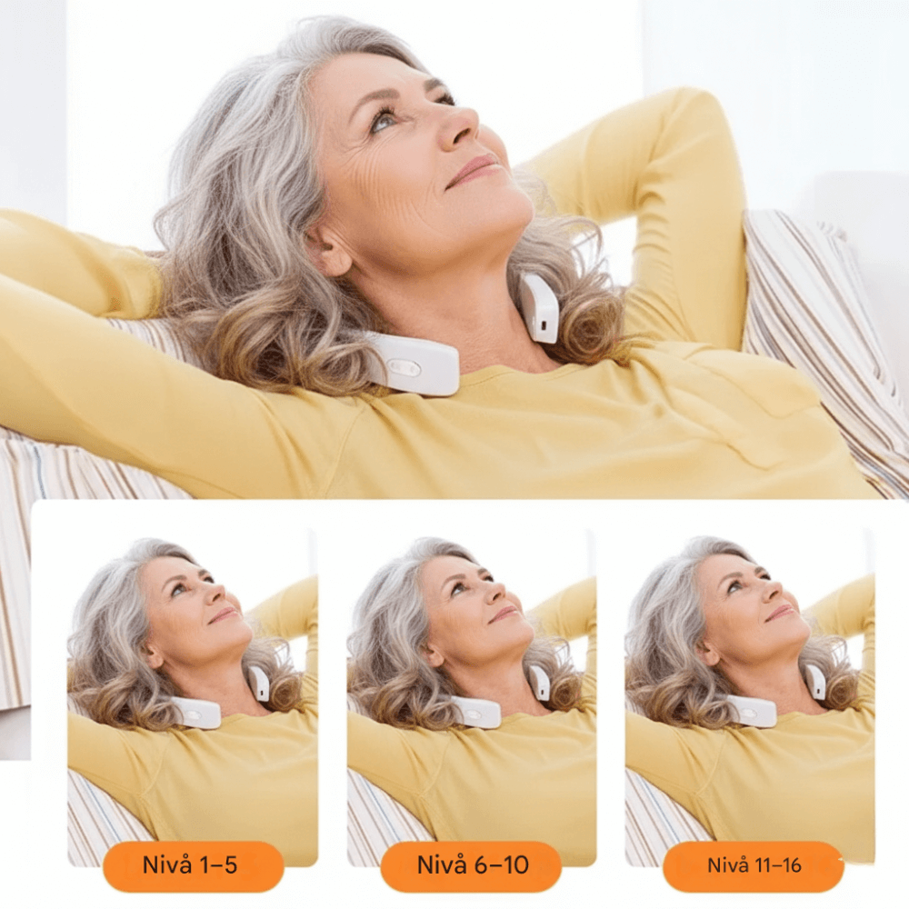 WarmPress – Portabel Mini Massager För Nack Och Axlar Med Värme