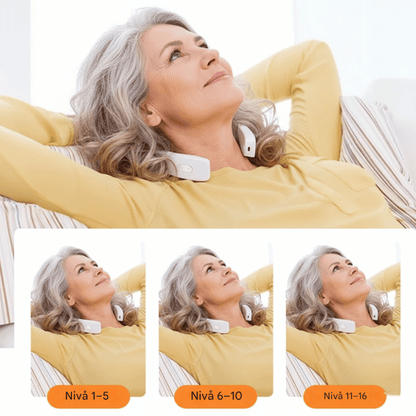 WarmPress – Portabel Mini Massager För Nack Och Axlar Med Värme