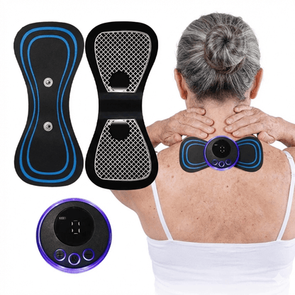 MuscleCare – Elektrisk EMS Puls Halsmassager Med Gelpude Og Intensitetsniveauer