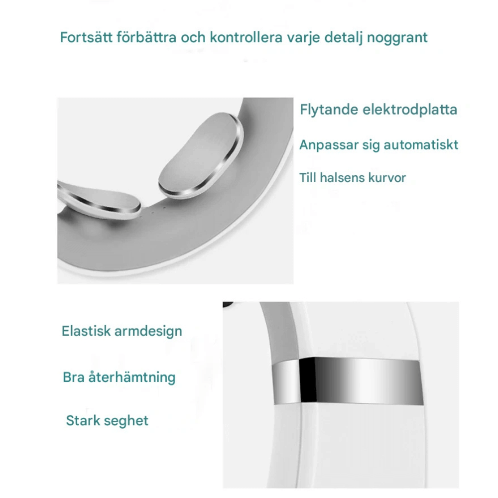 WarmPress – Portabel Mini Massager För Nack Och Axlar Med Värme