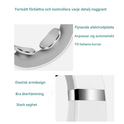 WarmPress – Portabel Mini Massager För Nack Och Axlar Med Värme