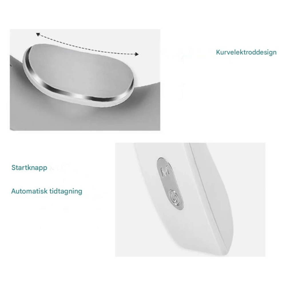 WarmPress – Portabel Mini Massager För Nack Och Axlar Med Värme