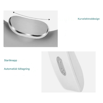 WarmPress – Portabel Mini Massager För Nack Och Axlar Med Värme