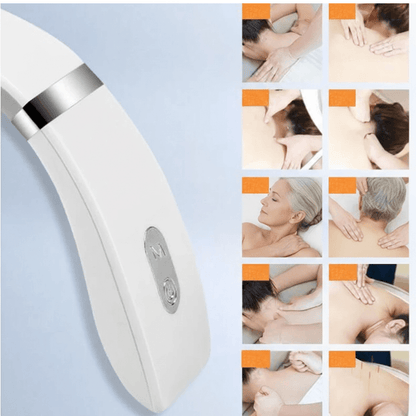 WarmPress – Portabel Mini Massager För Nack Och Axlar Med Värme