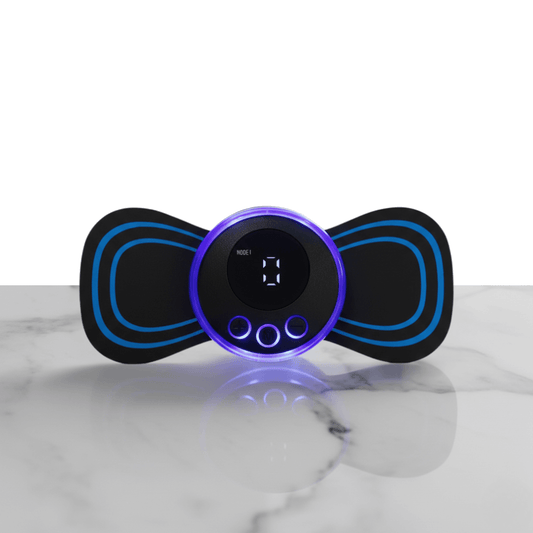 MuscleCare – Elektrisk EMS Pulsmassager För Nacke Med Gelpad Och Intensitetsnivåer