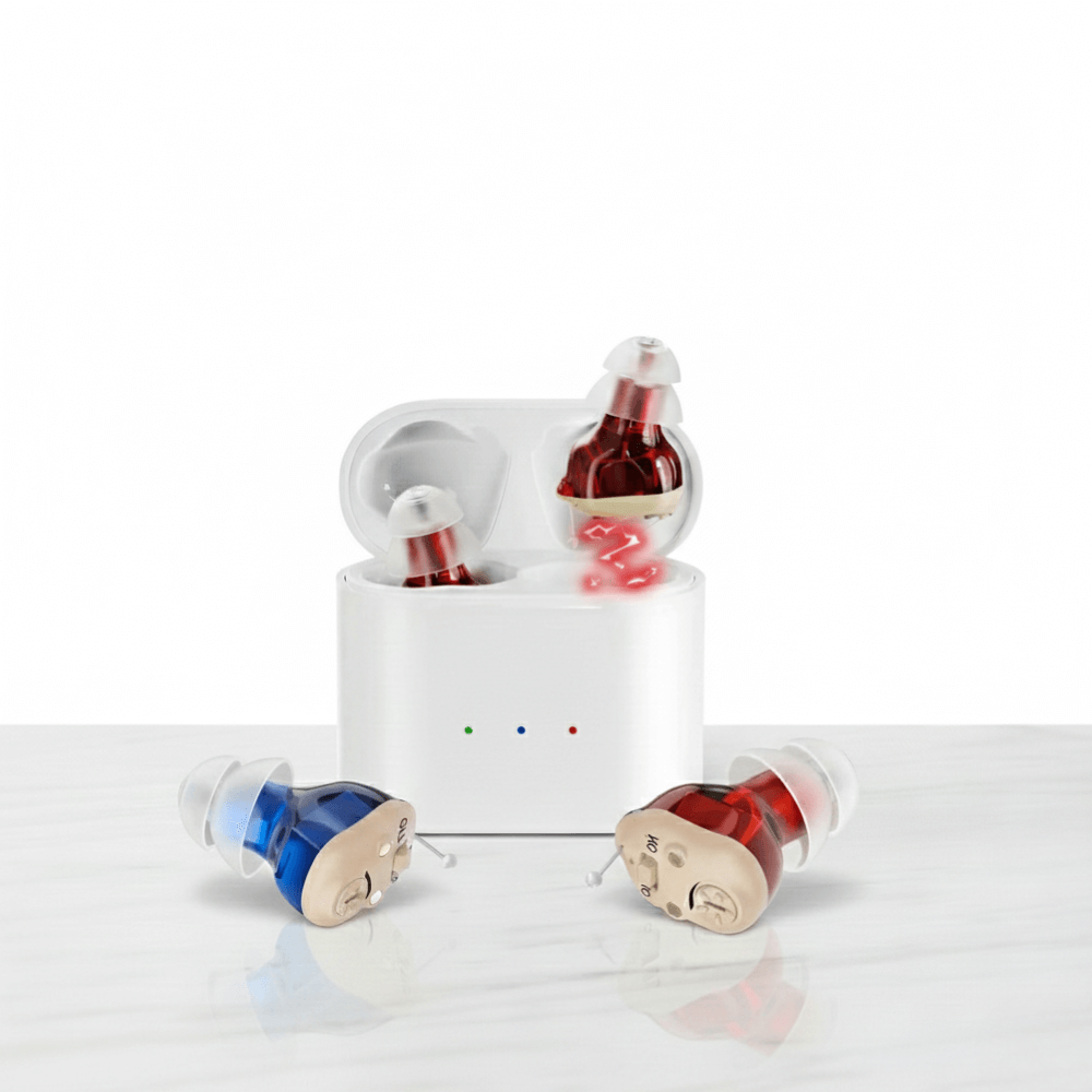 ClearTone - Diskreta Hörapparater – Avancerat Hörhjälpmedel med Brusreducering