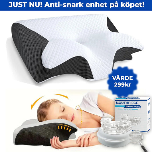 Snoozeit. - Ergonomisk & Skön Ortopedisk Nackkudde